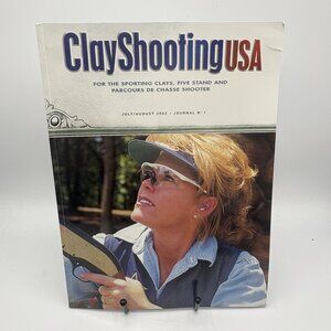 Clay Shooting USA Magazine July August 2002 Journal No 1 Sporting Clays